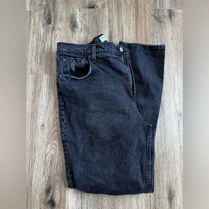Abercrombie and Fitch 90s straight Ultra High Rise